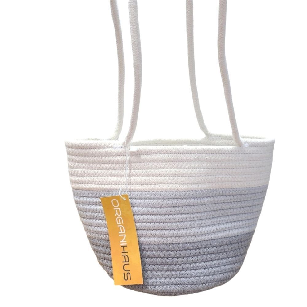 New with Tags Blue Ombre Rope Tote Bag